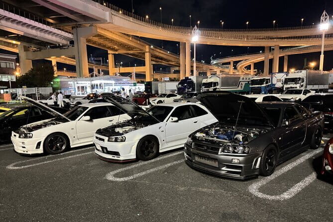 Daikoku and Tokyo JDM Tour by 700HP R34 GT-R (Private Tour)