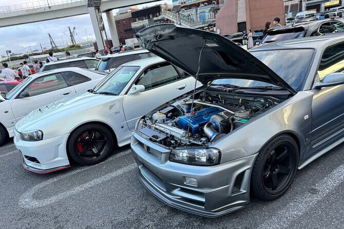 Daikoku and Tokyo JDM Tour by 700HP R34 GT-R (Private Tour)