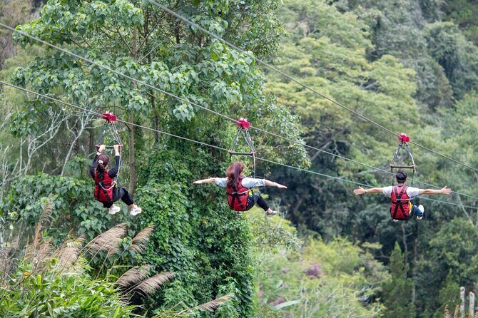 DaLat Canyoning & Experience 1500m Zipline - Key Points