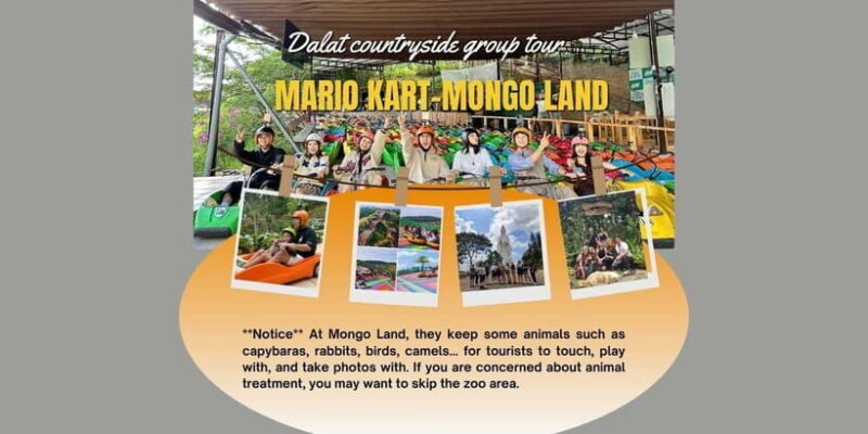 Dalat: Mario Kart - Mongo Land - Countryside Small Group - An In-Depth Look at the Dalat Countryside Adventure