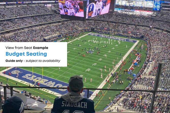 Dallas Cowboys Football Game Ticket at AT&T Stadium - FAQ Section