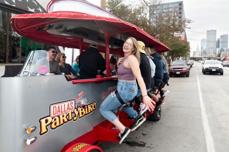Dallas Party Bike Pub Crawl in Deep Ellum - The Sum Up: Who Should Consider This Tour?