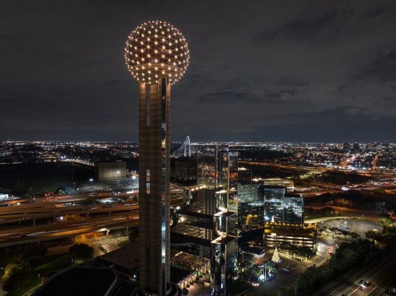 Dallas: Reunion Tower GeO-Deck General Admission Ticket - Key Points