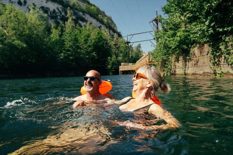 Dartford: Thrill & Chill Package- Ziplining & Lakeside Sauna - Key Points