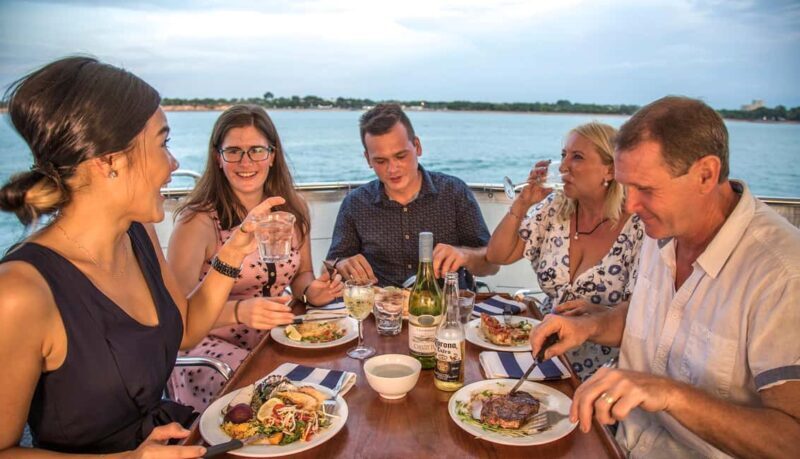 Darwin: Signature four course Sunset Dinner Cruise - Key Points