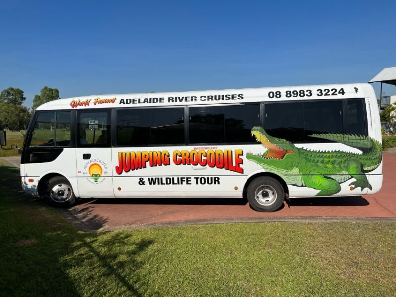 Darwin: The Croc Bus to the Famous Jumping Crocodile Cruise - Starting Point and Transportation