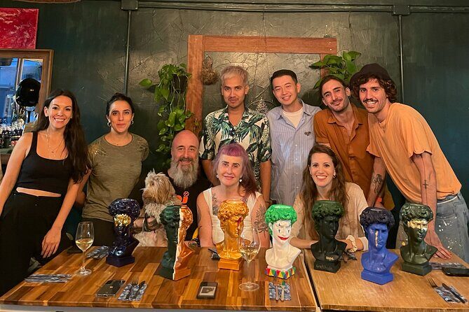 Davids head Art Workshop - A Creative Escape in Bangkok: Davids Head Art Workshop