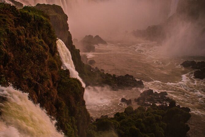 Dawn at Iguassu Falls Brazil Side - To sum it up