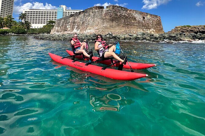 Day Adventure Chiliboats Waterbike Condado Lagoon - The Real Value of This Waterbike Tour