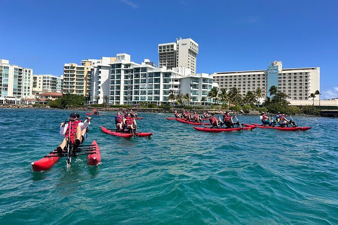 Day Adventure Chiliboats Waterbike Condado Lagoon - FAQs