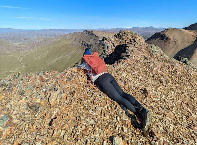 Day Hike to Moskardshnjukar: The Knifes Edge - moderate - Key Points