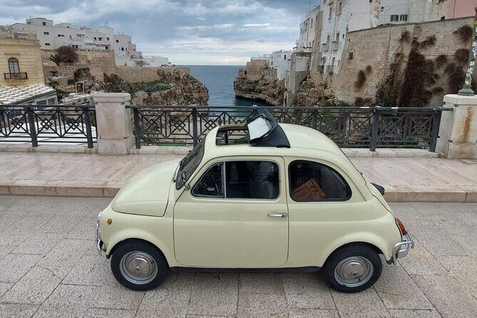 Day tour aboard a Fiat 500 Alberobello - Exploring the Puglia Highlights in Style and Comfort