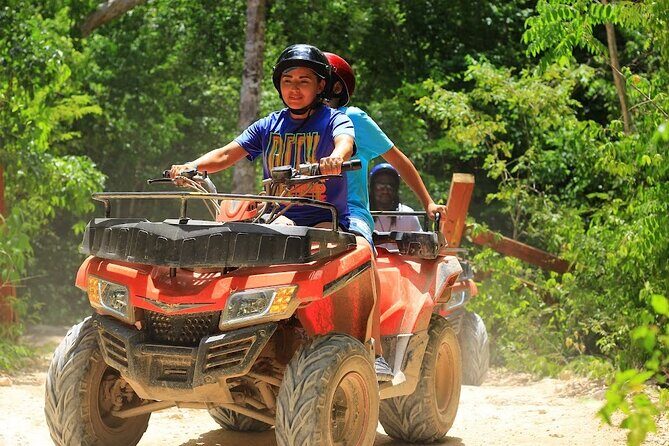 Day Tour with ATV, Zipline and Cenote Adventure from Cancun - FAQs