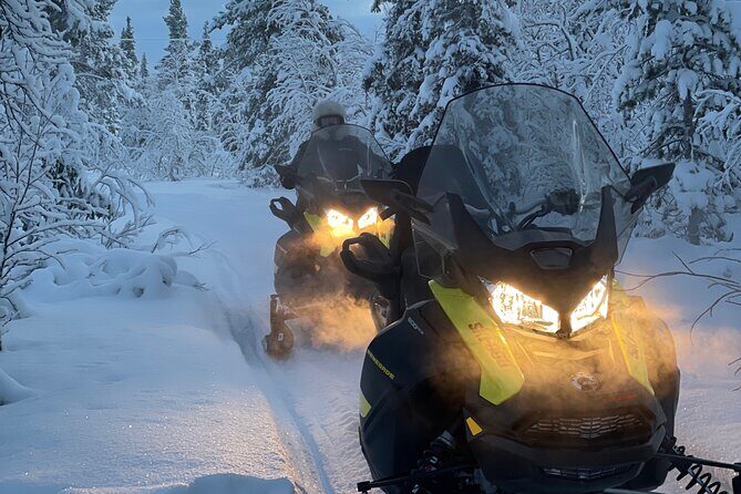 Day tour with snowmobile in Kiruna 10:30 am - The Itinerary and Highlights