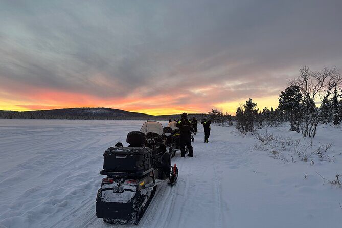 Day tour with snowmobile in Kiruna 10:30 am - Summary