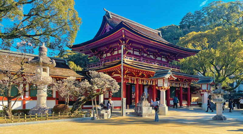 Dazaifu Tenmangu Shrine, Yufuin Town, Beppu Ropeway, Kamado Jigoku (with complimentary onsen egg and lemon soda) | Departing from Fukuoka - Beppu Ropeway: the biggest view, if conditions allow