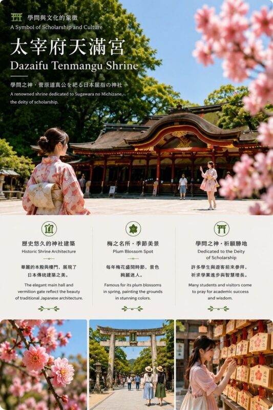 Dazaifu Tenmangu Shrine, Yufuin Town, Beppu Ropeway, Kamado Jigoku (with complimentary onsen egg and lemon soda) | Departing from Fukuoka - Is the pace right for you?