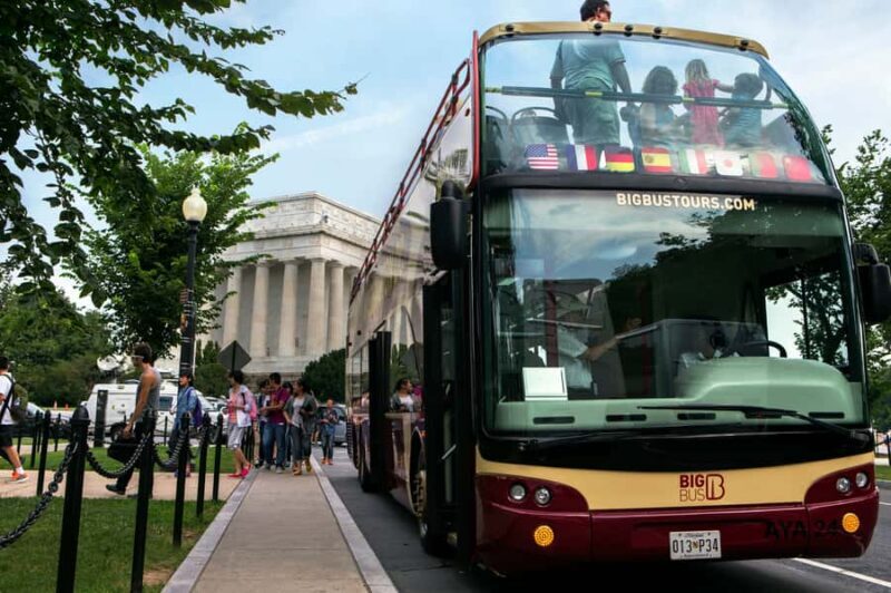 DC: Hop-on Hop-off Sightseeing Tour with 18 Convenient Stops - Key Points