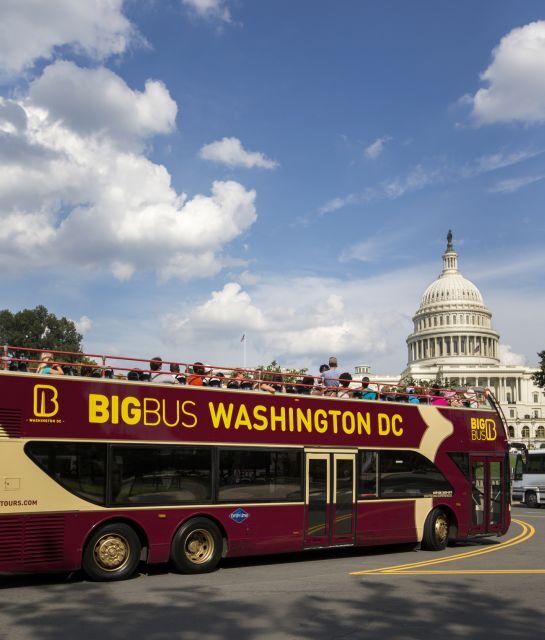 DC: Hop-On Hop-Off with 17 Stops plus Arlington Walking Tour - Key Points
