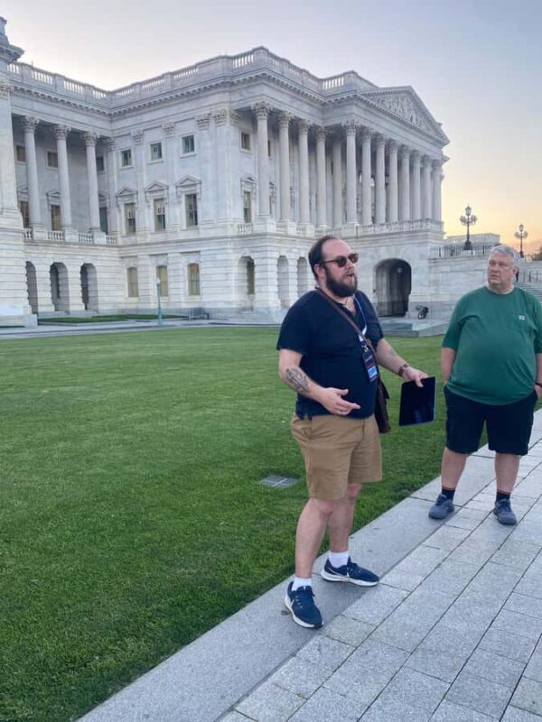 DC: Scandals of Capitol Hill Evening Walking Tour - Key Points