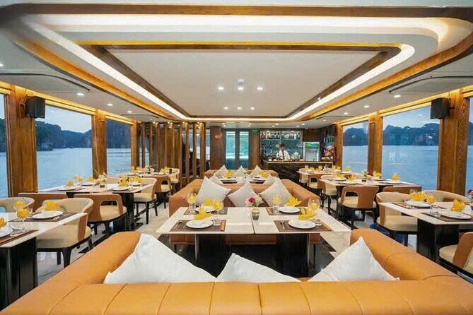 D'Charme Luxury Day Cruise Discover the MOST Stunning Lan Ha Bay - Departure & Early Morning Pickup