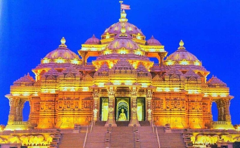 Delhi: Akshardham Temple Tour and Musical Fountain Show - Cultural and Optional Exhibits