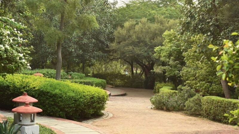 Delhi: Garden of Five Senses Guided Tour with Pickup - Key Points