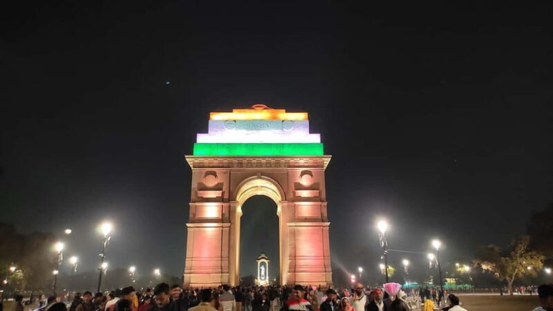 Delhi: Night View Tour with India Gate, Rashtrapati Bhavan - Discover the Magic of Delhi at Night with the India Gate and Rashtrapati Bhavan Tour