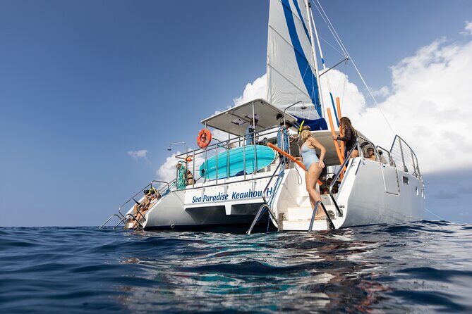 Deluxe Sail & Snorkel to the Captain Cook Monument - The Sum Up