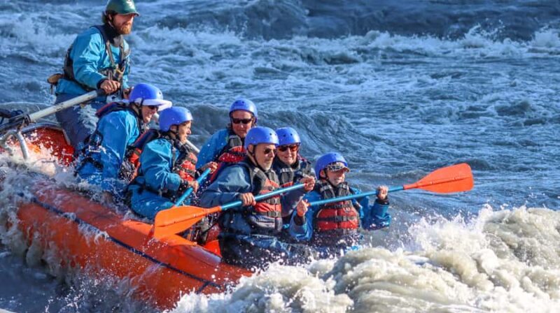 Denali, Alaska: Canyon Wave Raft Class III-IV Paddle/Oar - Key Points