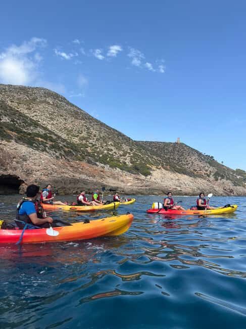 Dénia: Cova Tallada kayak excursion - Key Points
