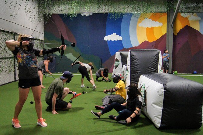 Denver Archery Dodgeball - 75 Minute Indoor Experience - Equipment and Safety: No Stress, Just Play