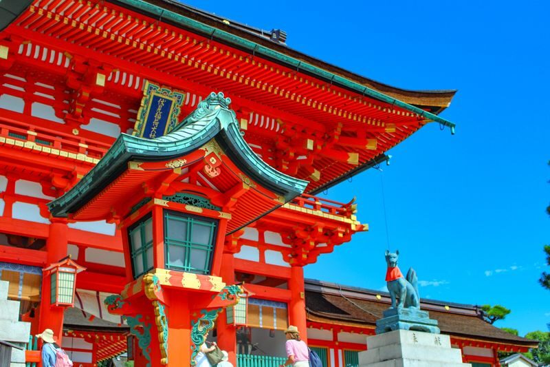 Departing from Osaka: Fushimi Inari Shrines Senbon Torii, Nara Park, Todai-ji Temple, Tsubosaka-dera Temples Hidden Gem / Yoshino Mountain Autumn Leaves One-Day Tour - Fushimi Inari’s torii gates, when included