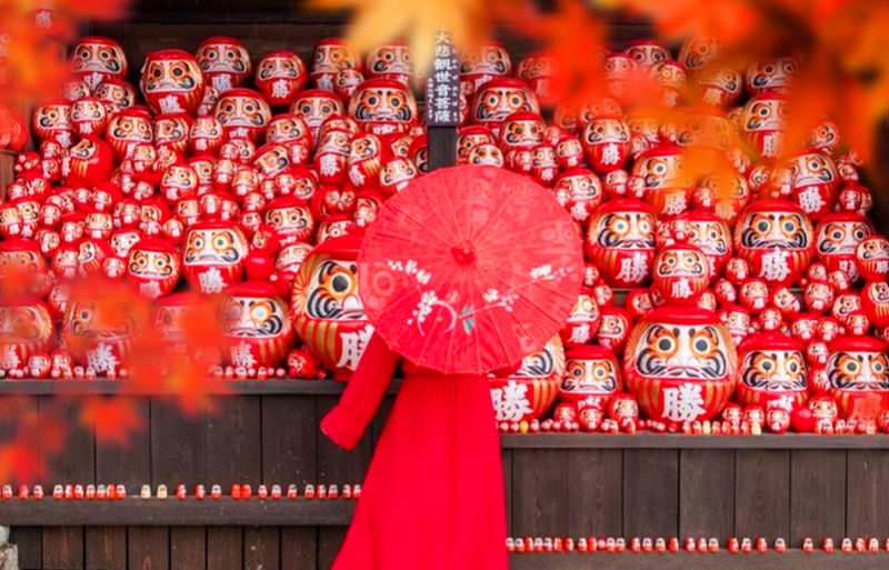 (Departing from Osaka) Katsuo-ji Temple Daruma Prayer + Miyama Thatched Village + Kyoto Arashiyama Bamboo Forest + Nonomiya Shrine One-Day Tour - At a glance