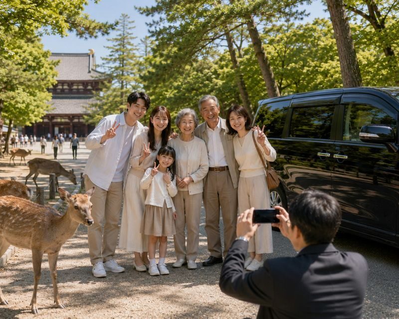 Departing from Osaka/Kyoto: Kyoto/Nara/Osaka Enjoy a flexible and customized chartered car day trip in Kansai - A private car changes how you plan Kansai