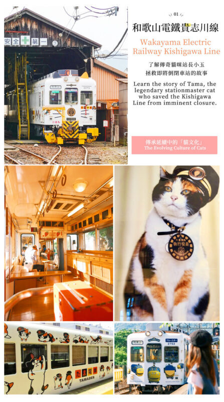 (Departing from Osaka) Wakayama Shirahama Day Trip: Cat Stationmaster Kishi Station & Toretore Seafood Market & Senjojiki Coast Scenic View - Kishi Station and its cat stationmaster