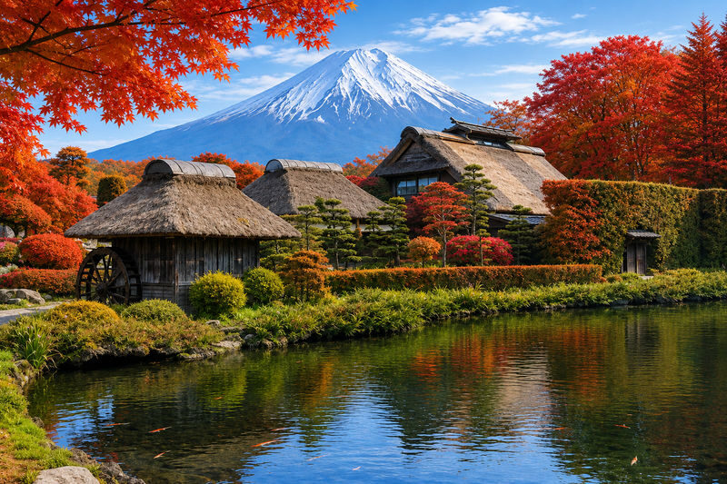 Departing from Tokyo: Mount Fuji Scenic Day Tour | 5th Station, Kawaguchiko Matcha, Oshino Hakkai, Arakurayama Sengen Park - Five Fuji-area stops in one long day