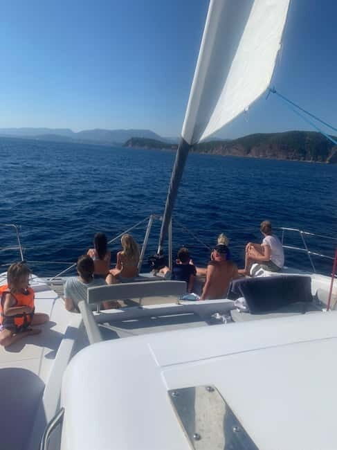Departure from BRUSC: Half-day catamaran cruise - Exploring the Full Experience: A Deep Dive into the Catamaran Cruise