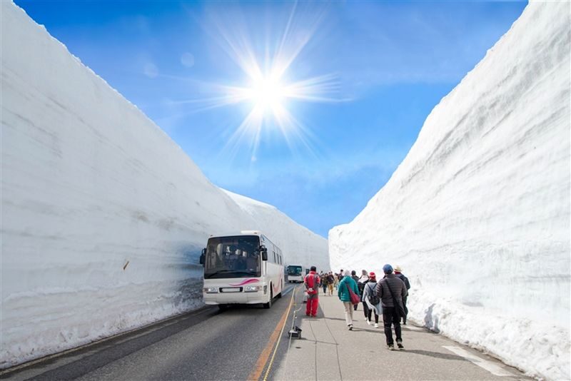 Departure from Tokyo: Tateyama Kurobe 3-Day Tour: Limited-Time Snow Wall Otani & Shirakawa-go Gassho-style Village & Hida-Takayama & Matsumoto Castle (Hot Spring Ryokan Stay) - At a glance