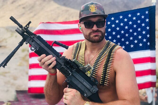 Desert Storm Shooting Experience with Lunch - Key Points