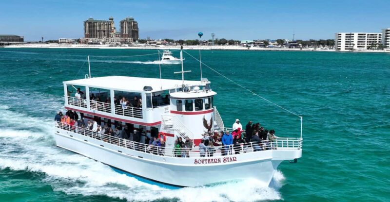 Destin: Dolphin Cruise aboard a Glass-Bottom Boat - Wildlife Viewing: Dolphins, Birds, and More