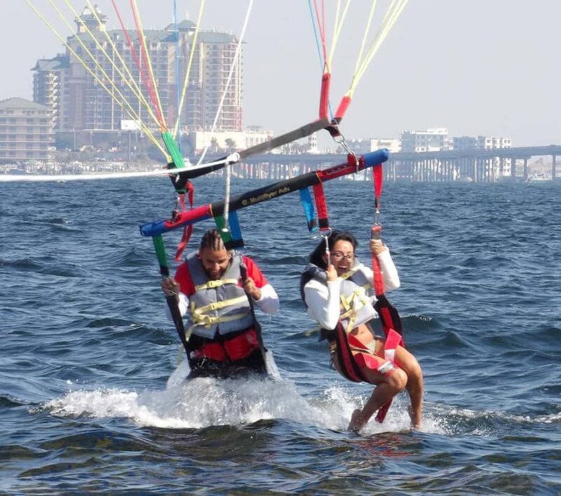 Destin: Sky High Parasailing From Marina Cafe - Key Points