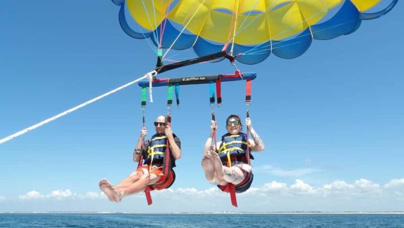 Destin: Sky High Parasailing From Marina Cafe - The Itinerary in Detail