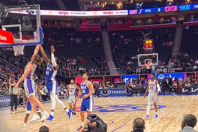 Detroit Pistons Basketball Game Ticket at Little Caesars Arena - A Closer Look at the Detroit Pistons Game Ticket Experience