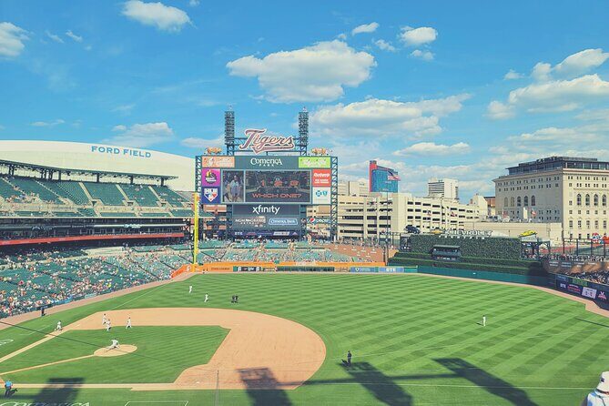Detroit Tigers Baseball Game Ticket at Comerica Park - Key Points