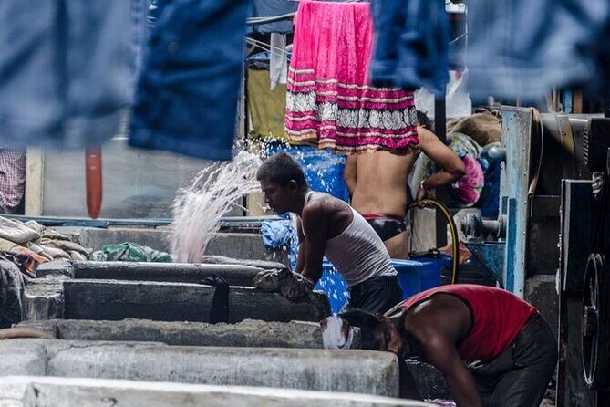 Dhobi Ghat Guided Tour A walk inside the biggest open air Laundry - Visiting the Elephanta Caves: Mystical Monuments of Hindu and Buddhist Significance