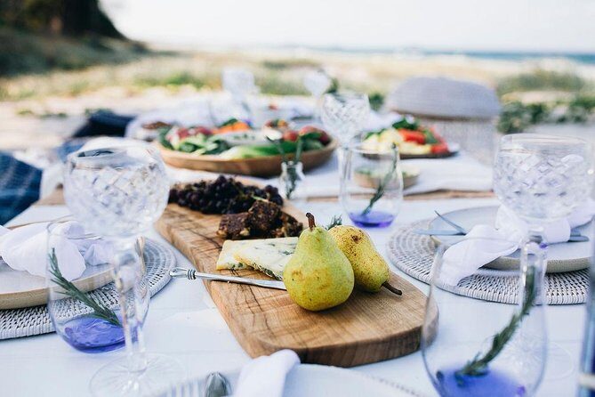 Dine Outdoors in a Stunning Location, Platter of 100% Delicious Local Produce - Key Points