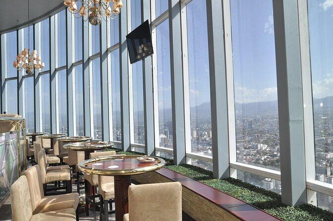 Dinner at the Revolving Bellini Restaurant in Mexico City - Dinner at the Revolving Bellini Restaurant in Mexico City