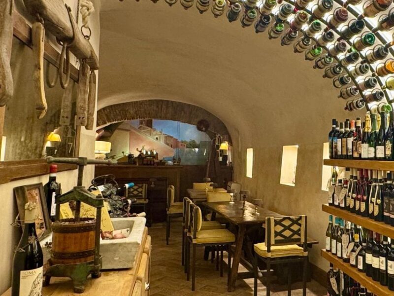 Dinner Food Tasting with Wine Pairing Experience Trastevere - The Experience in Detail