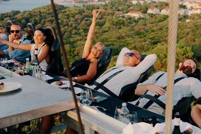 Dinner in the Sky Dubrovnik - Dine 50m above ground - The Group Experience and Practical Details